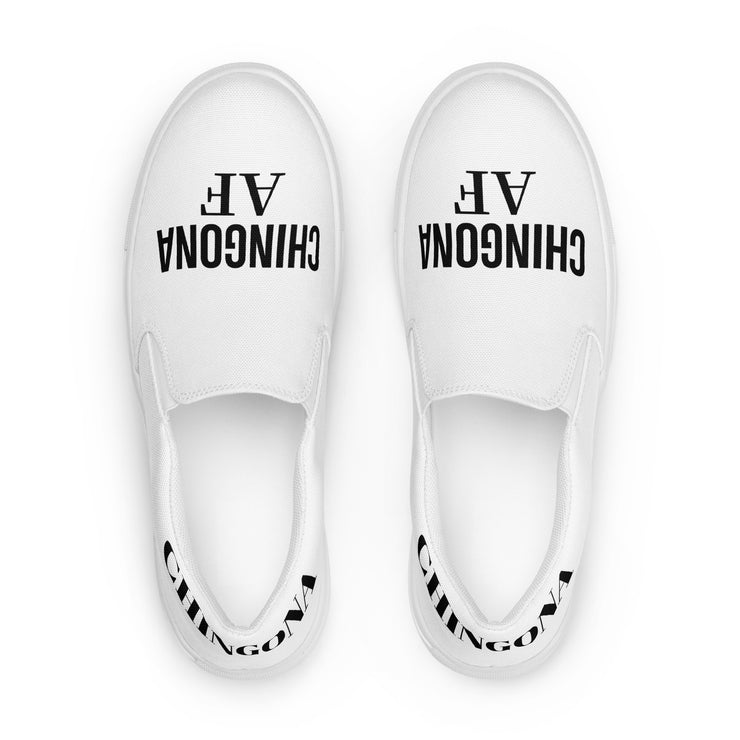 Chingona AF canvas shoes