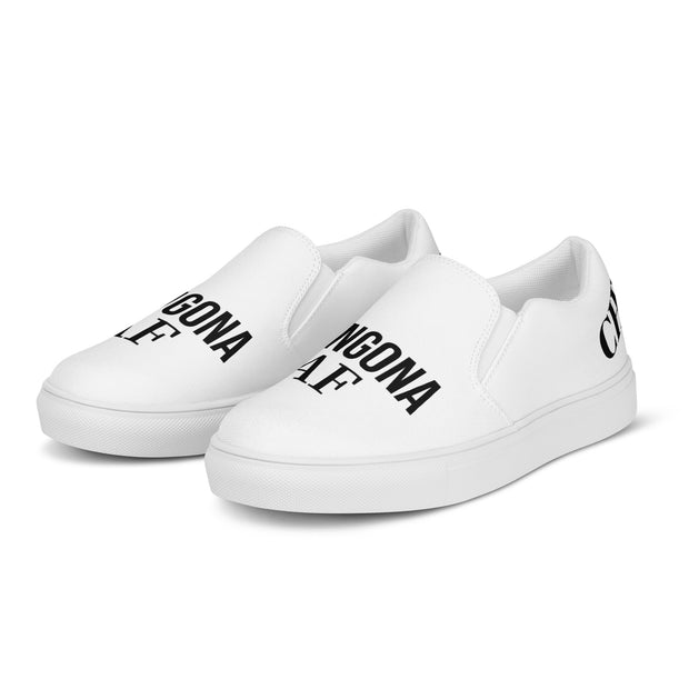 Chingona AF canvas shoes