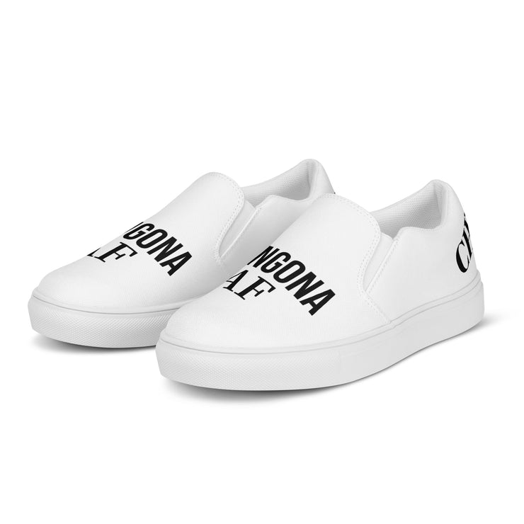 Chingona AF canvas shoes